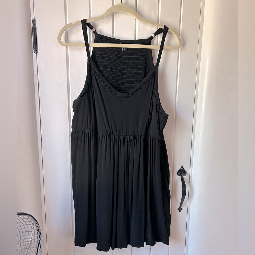Torrid Black Fitted Top Swing Cami Size 3